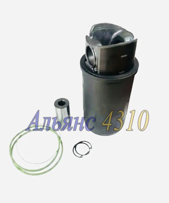 Гильза с поршнем Евро-4, 5 с пальцем и кольцами "Эксперт" - Мотордеталь