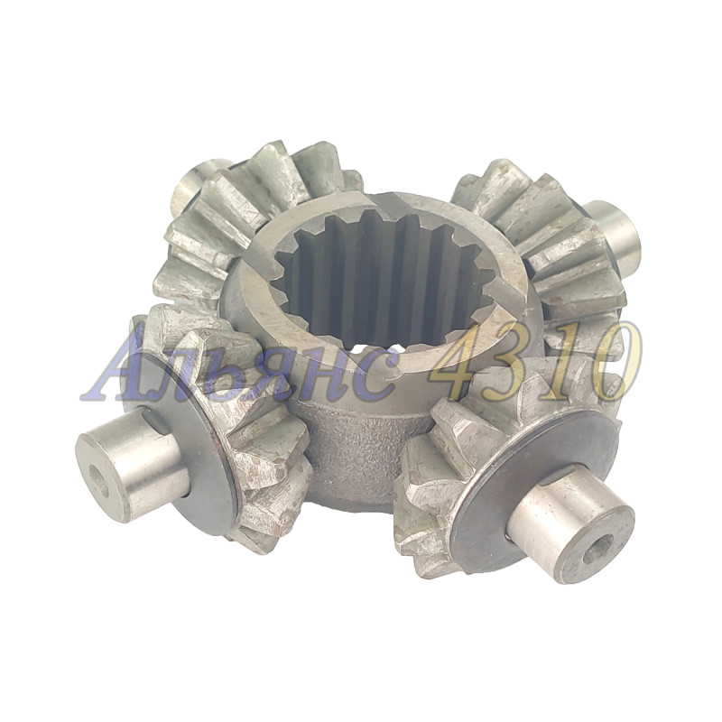 Крестовина МОД с сателлитами (со втулкой) и шайбами в сборе - ЗАВОД